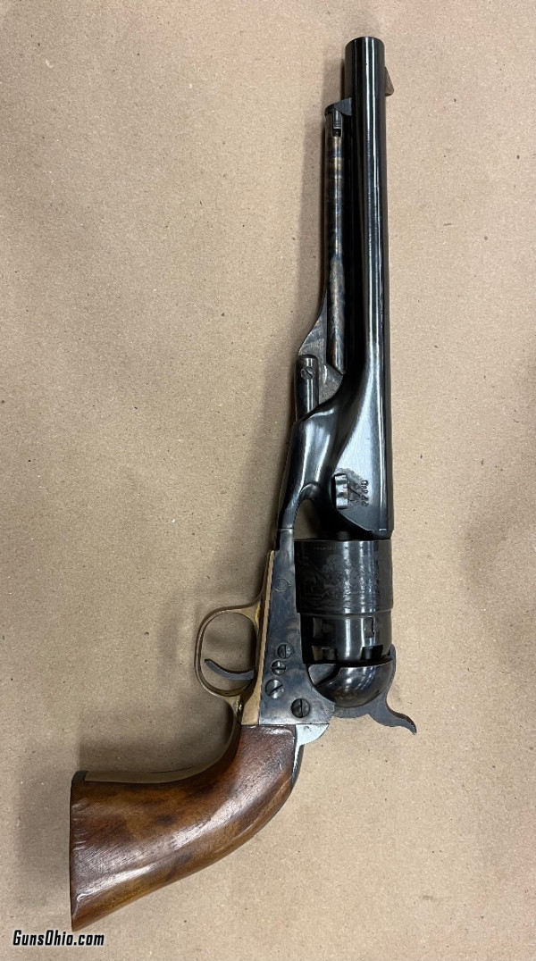 Pietta 1858 Remington Black Powder Revolver 44 Caliber