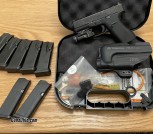 G43X MOS Like New with TLR-7 HLX and Tenicor AIWB Holster