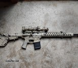 Custom AR-15 | Troy Alpha Upper | Primary Arms 1-6x Scope | Magpul UBR Gen2 Stock