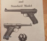 RUGER MARK I MANUAL